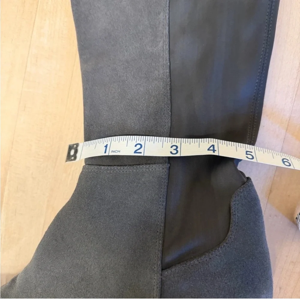 Blondo Danny Gray Suede Waterproof Over The Knee Boots NWOT Size 10